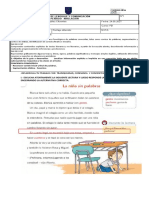 Prueba Nivelación Lenguaje 1°b