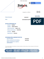 SISBEN - Consulta de Clasificación 2