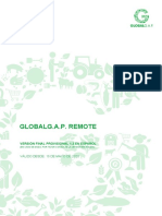 GLOBALG.A.P. Remote Interim-Final v1 3 Es
