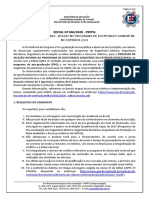 UNIFEI ITAJUBÁ Edital Nº 004 - 2020 - PDSE 2021 Doutorado Sanduiche