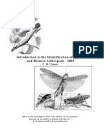 Introduction to the Identification of Insects