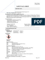 Safety Data Sheet: Date of Issue: 04 April 2016