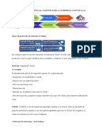 Protocolo de Servicio Al Cliente para La Empresa Cantuk S