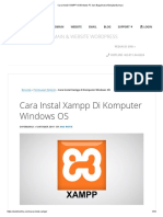 Cara Install XAMPP Di Windows PC Dan Bagaimana Menjalankannya