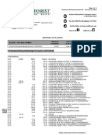 Account summary and transaction history