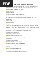 Fixed Income, Portfolio