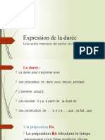 Expression de La Durée B1