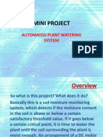 Mini Project: Automated Plant Watering System