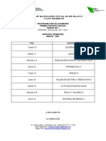 Calendario Primer Parcial 202