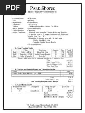 Sales Proposal