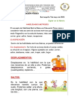 Clases de Educación Física 7 de Mayo de 2021