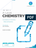 OCR A-Level CHEMISTRY Foundations In Chemistry Moles and Equations