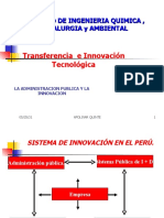 Administración Pública e Innovación