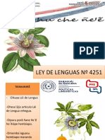Ejercicio Ley de Lenguas #4251 P.P