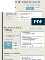 Calculos insumos quimicos