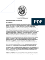 Sentencia SPA 3-02-2010 - Numero 116 Caso Clairiant Venezuela Contra Min Finanzas - Actos Dictados en Ejecución de Otros Actos Administrativos