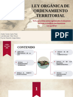 Ley Orgánica de Ordenamiento Territorial: competencias y regiones