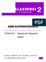 Ficha #5 Equipos de Expansión Directa de Aire Acondicionado