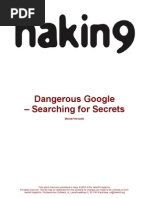 Download Dangerous Google - Searching For Secrets by mgt SN50933 doc pdf