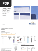 Kingspan - Trapezoidal Wall KS1000 RW - Installation Guide - Vertically Laid - January 2020 - AU NZ - EN