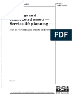 (BS ISO 15686-3 - 2002) - Buildings and Constructed Assets. Service Life Planning. Performance Audits and Reviews