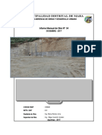 INFORME MENSUAL Enero 2018 Ccapaccasa