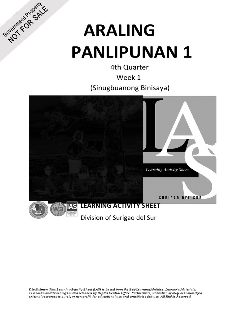 Las Ap2 Quarter 4 Week 1 V 1 Pdf