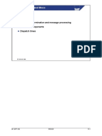 Message Control and Idocs: Message Determination and Message Processing Condition Components Dispatch Times