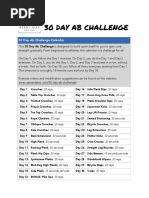 30 Day Ab Challenge - Ryan and Alex Duo Life