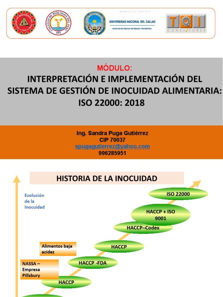 Iso 22000 TQI Enero 2021 | PDF | Análisis de Riesgo y Puntos Críticos ...