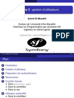 Cours Symfony Utilisateurs