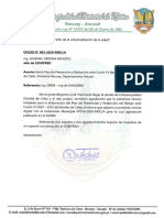 Plan de Prevencion y Reduccion Del Riesgo Ante Covid - 19 Del Distrito de Cátac 2020-2022