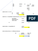 Indices de Liquidez Calculos