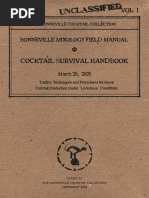 Bonneville Field Manual: Cocktail Survival Handbook