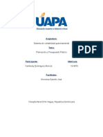 Tarea 2 de Sistema Contabilidad Gubernamental