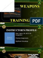 Weapons Training 4
