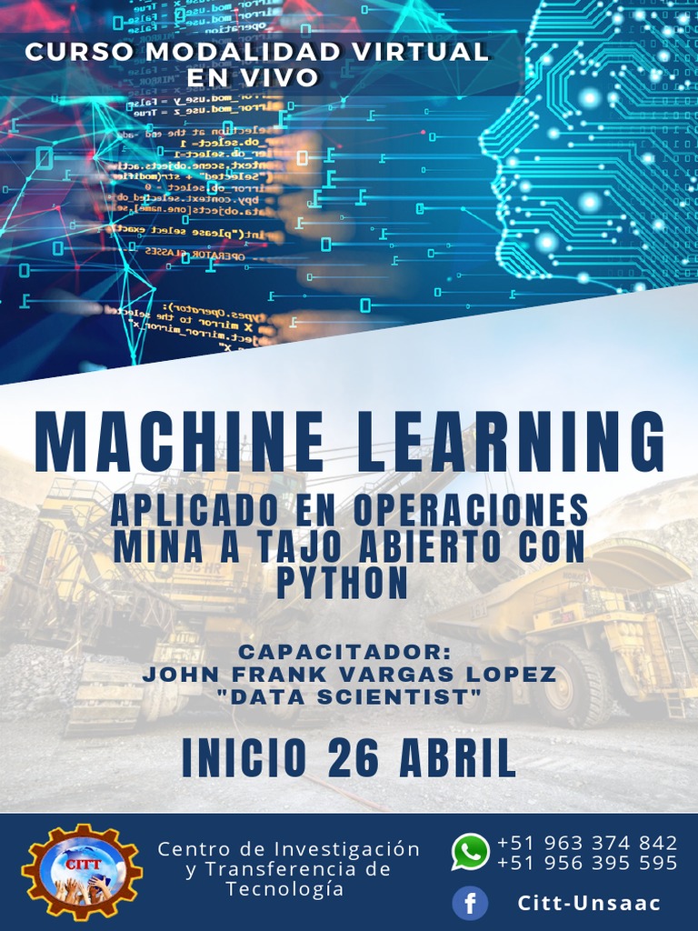 Curso Virtual de Machine Learning en Minería | PDF | Aprendizaje ...