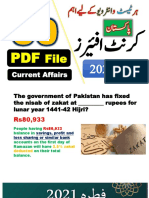 Complete Mont of April-2021 Pakistan Current Affairs by Pakmcqs Official PDF