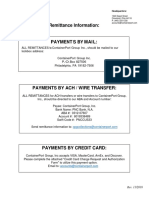 Payment Details CPG