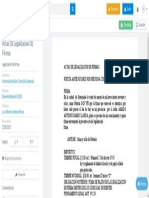 Actas DE Legalizacion DE Firmas - StuDocu