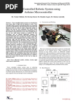 Voice Controlled Robotic System Using Arduino Microcontroller