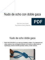 Nudo de Ocho Con Doble Gaza