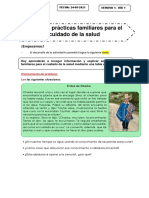 DÍA 1 - FICHA DE  CIENCIA Y TECNOLOGÍA - LUNES 24 MAYO