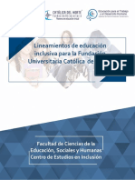 Lineamientos Educacion Inclusiva