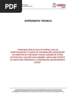 3. Especificaciones Tecnicas Quillabamba