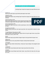 General Vocabulary of Ship Arrangement