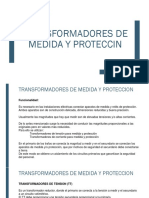 Transformadores de Medida y Proteccion