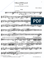(Clarinet Institute) Dukas Villanelle Edition 1