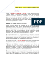 Conceptos Claves de La Ley 20730 Sobre Regulación Del Lobby