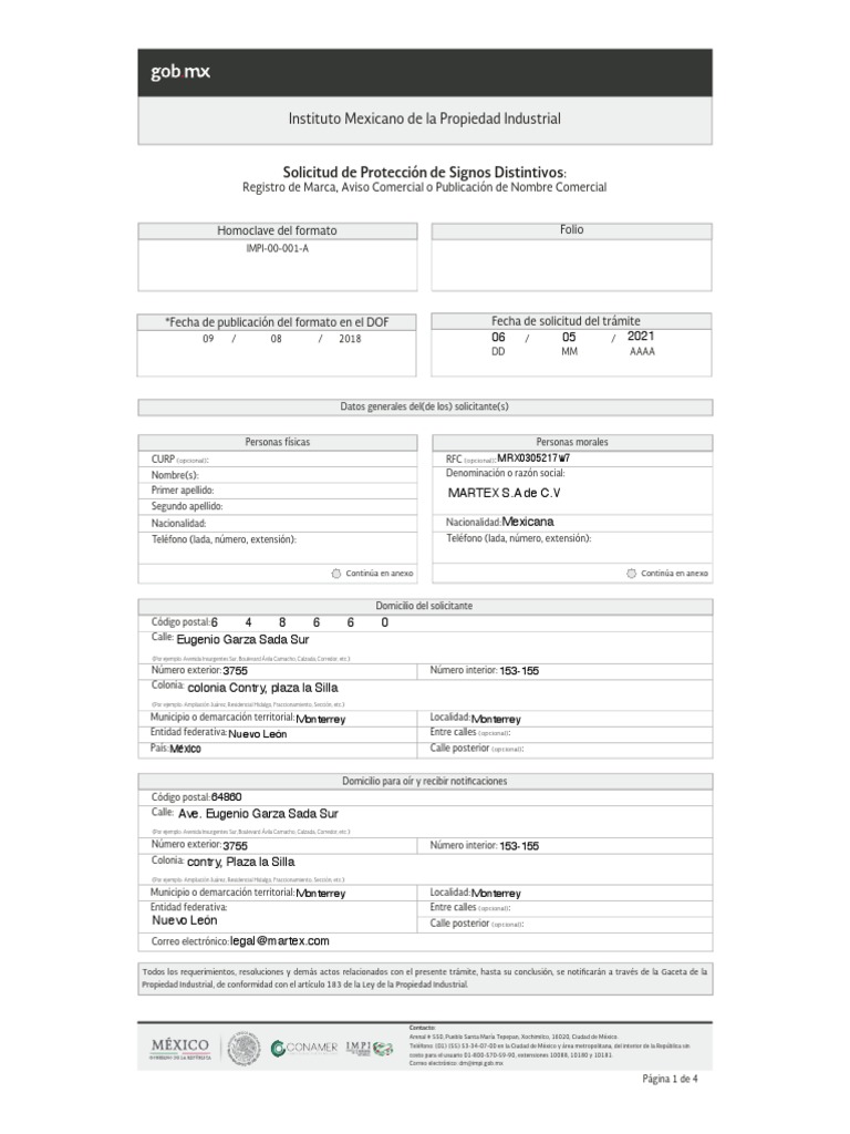 Registro de Marca en el IMPI CDMX PDF Marca comercial Ciudad de